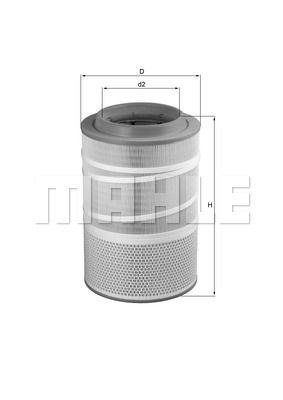 WILMINK GROUP Воздушный фильтр WG1104033